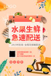生鲜超市海报
