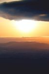 夕阳落山