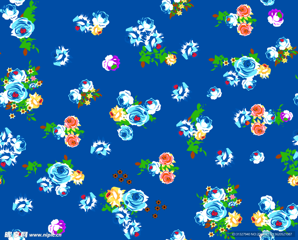 手绘花