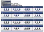 企业科室牌