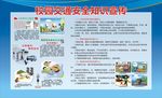 校园安全展板