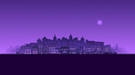 彩色城市插画背景