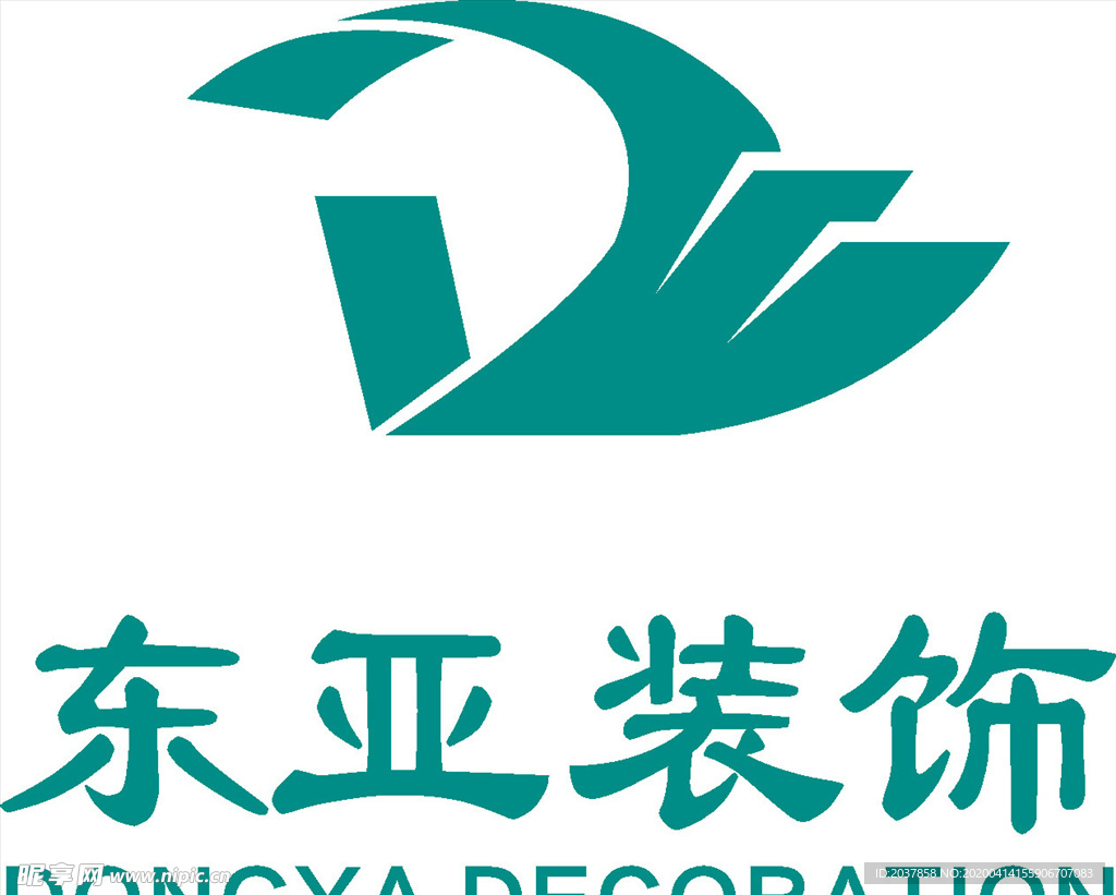 东亚装饰 LOGO 标志 商标
