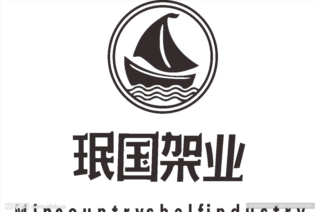 珉国架业 LOGO 标志 商标