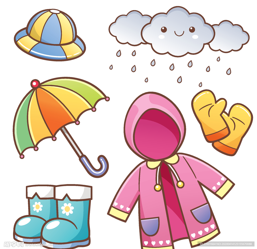 卡通雨具