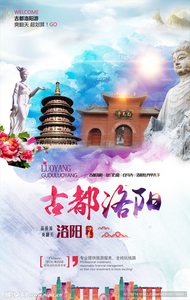 洛阳旅游海报