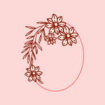 线条矢量手绘花