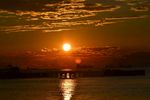 夕阳 朝阳 黎明 黄昏 海边