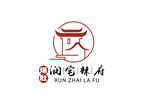 中国风 餐饮 楼logo