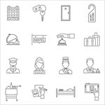 酒店主题图标icon