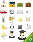 学生学习用品图标
