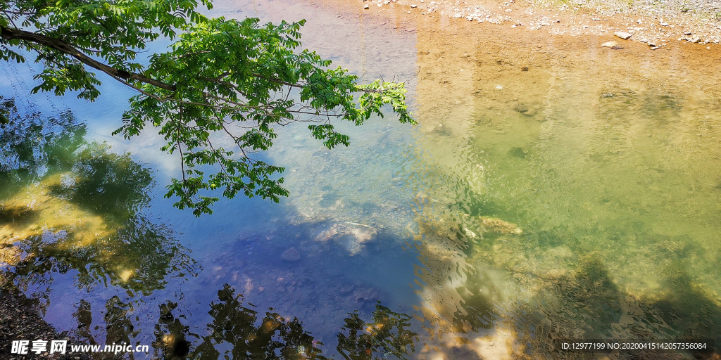 青青河水