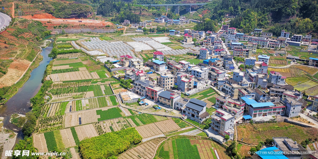 城市高楼俯视