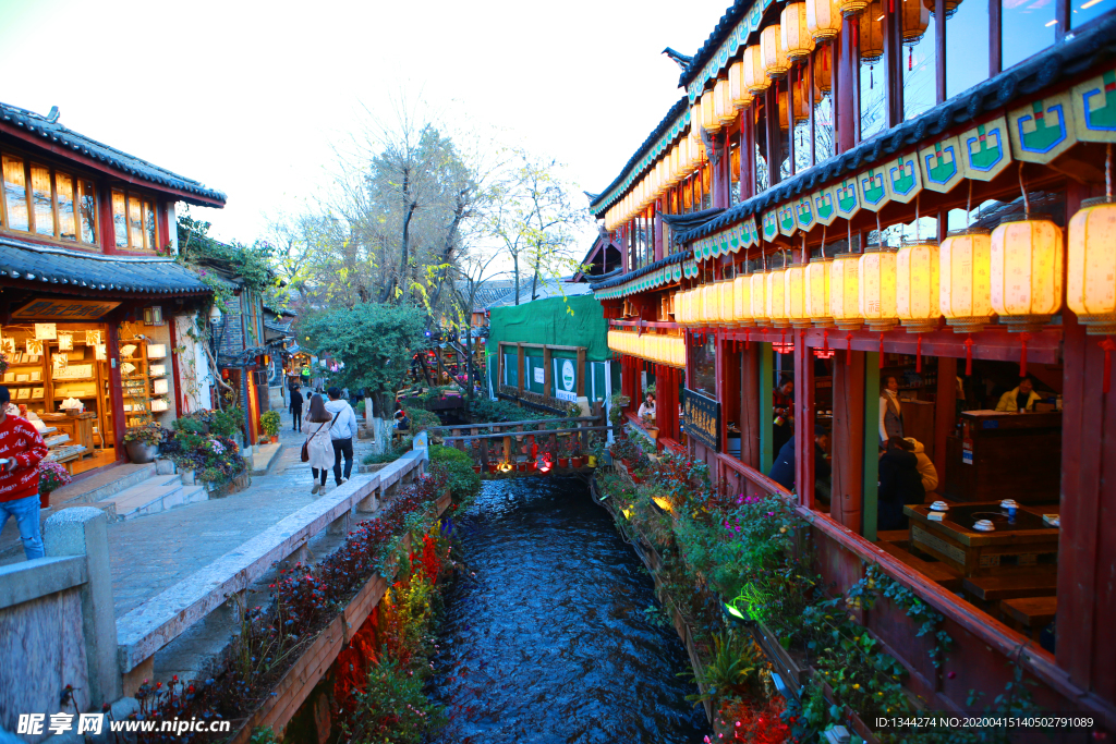 丽江古城风景