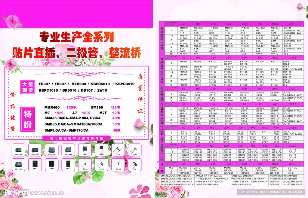二极管彩页