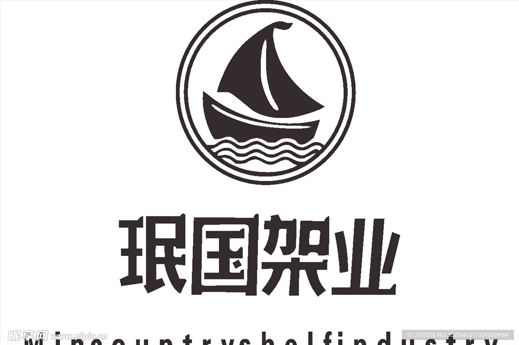 珉国架业 LOGO 标志 商标