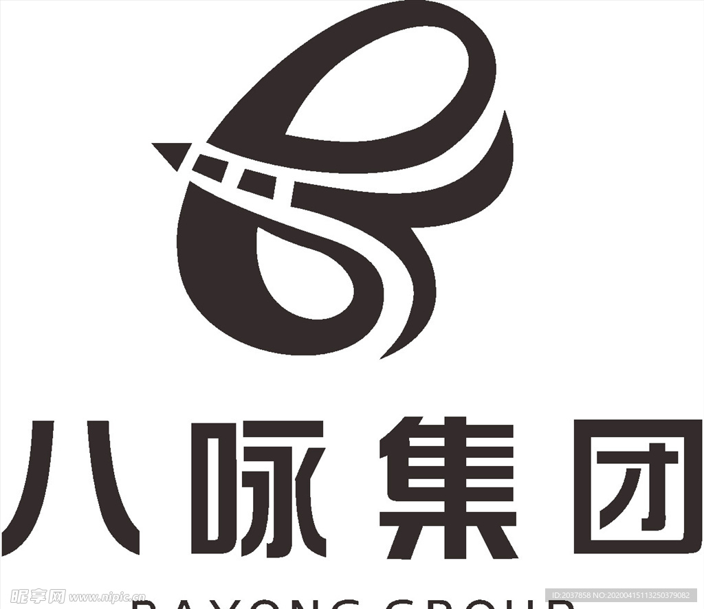 八咏集团 LOGO 标志 商标