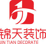 锦天装饰 LOGO 标志 商标