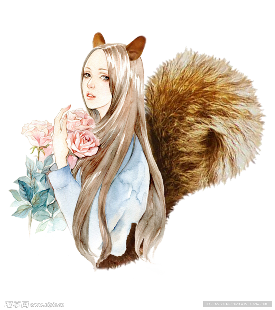 松鼠女孩
