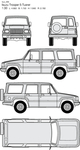 手绘汽车