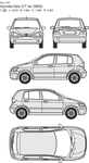 手绘汽车
