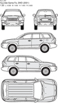 手绘汽车