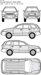 手绘汽车