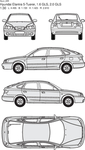 手绘汽车