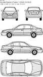 手绘汽车