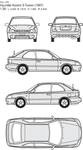 手绘汽车