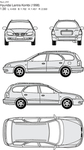 手绘汽车