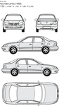 手绘汽车