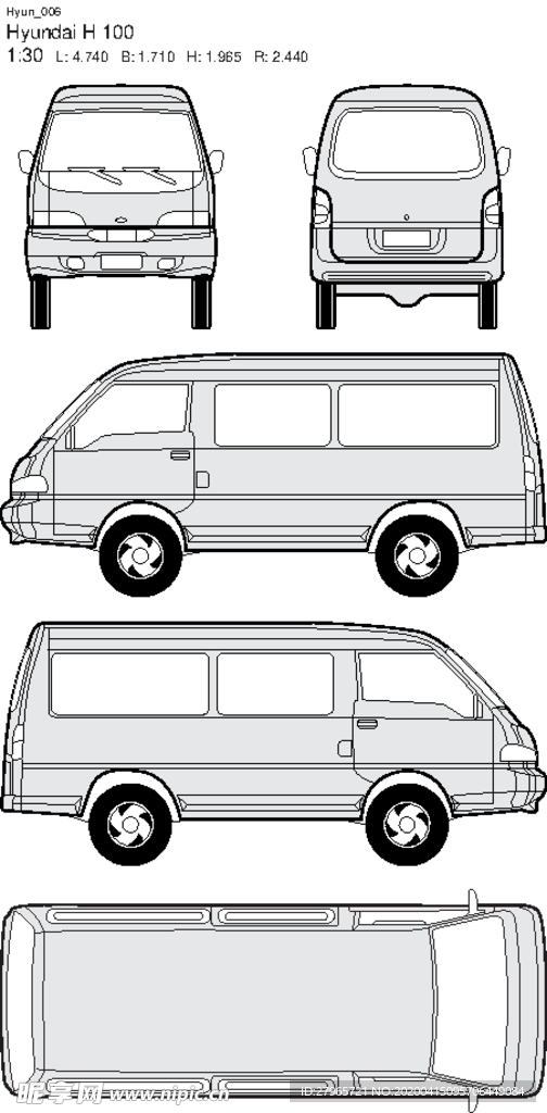 手绘汽车