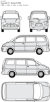 手绘汽车