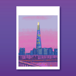 唯美简约旅游抽象海报背景