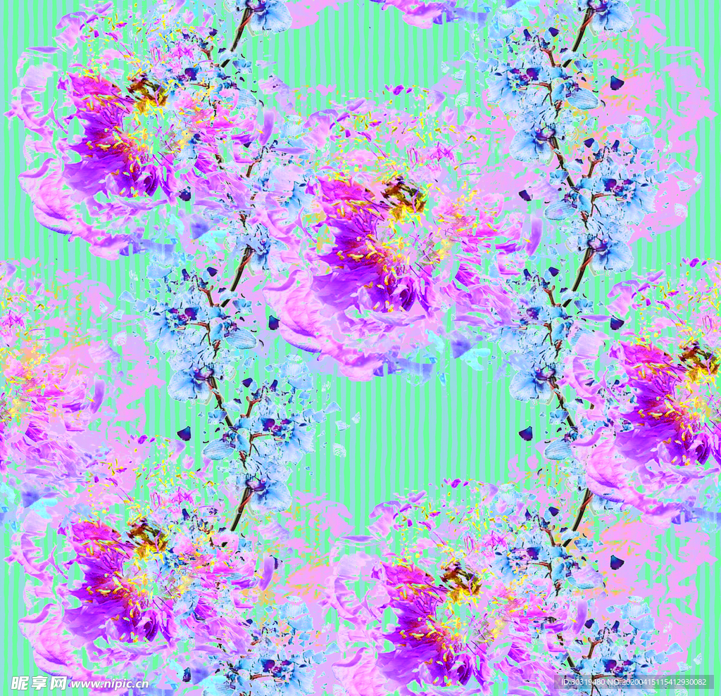 数码花型 服装 设计 高清