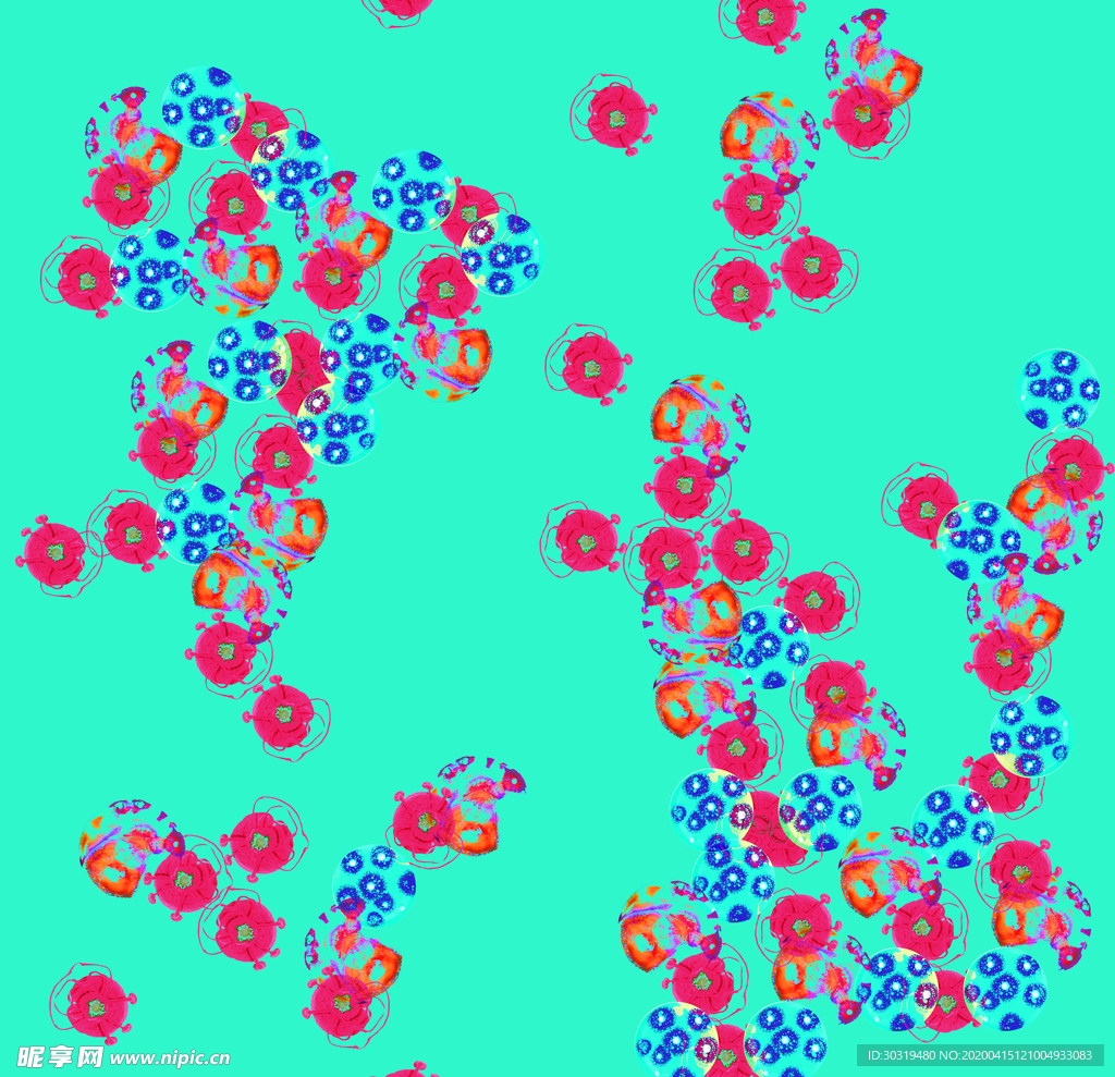 数码花型 服装花型 设计 高清