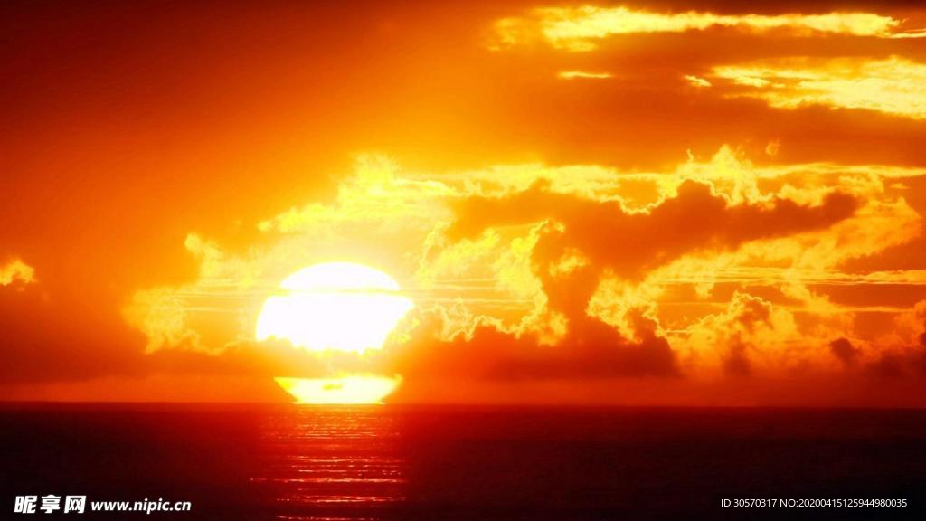 夕阳