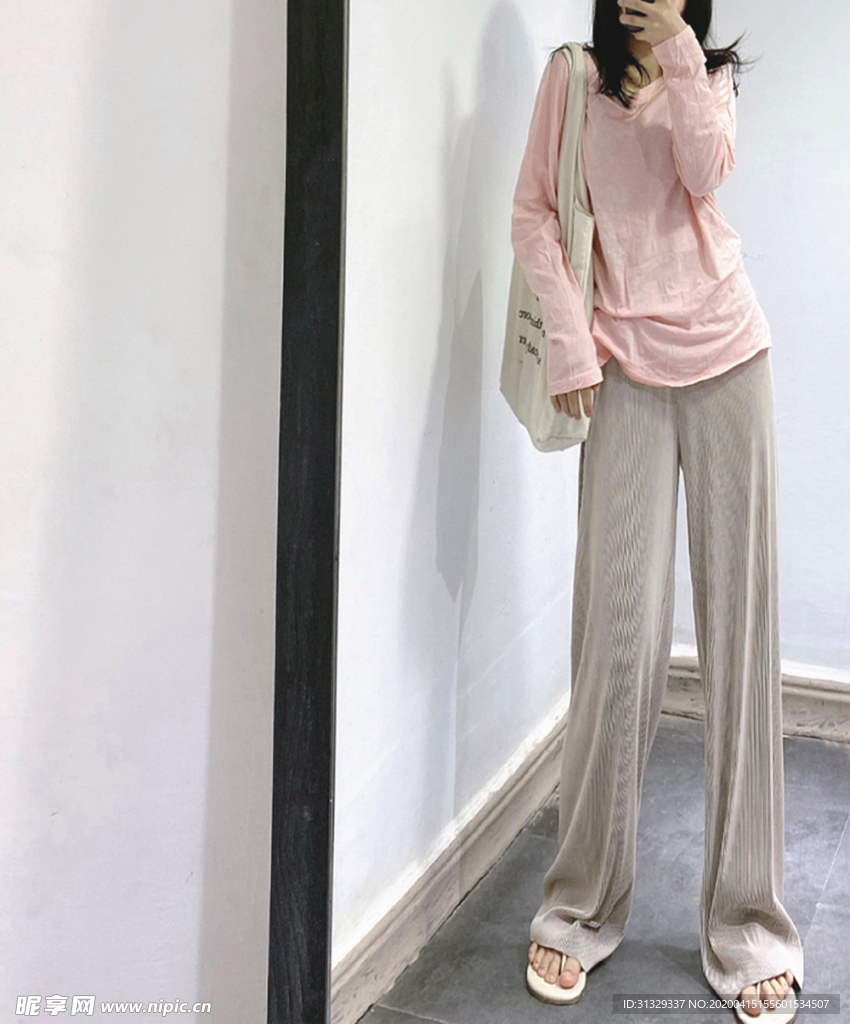 女士宽松阔腿裤