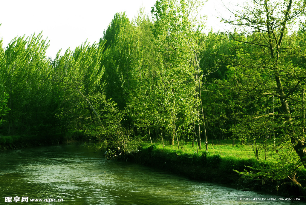 杨凌示范区 漆水河