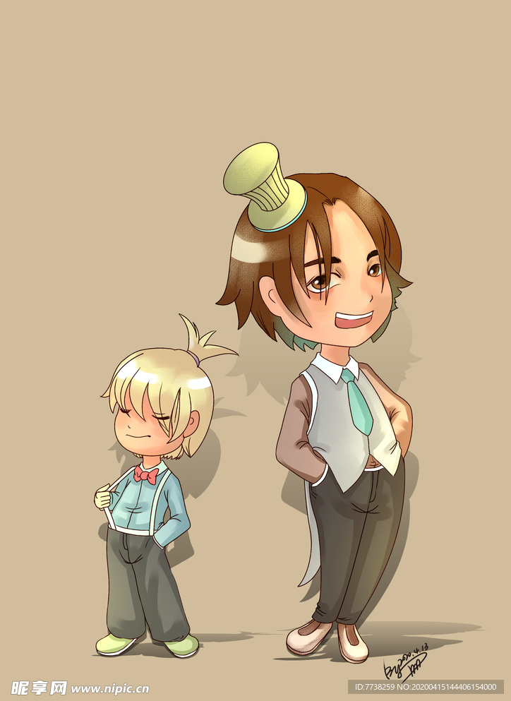 小男孩