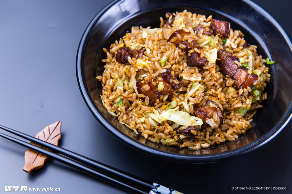 红烧肉炒饭 大肉炒饭 红烧肉饭