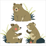 轻松熊 小熊 可爱熊