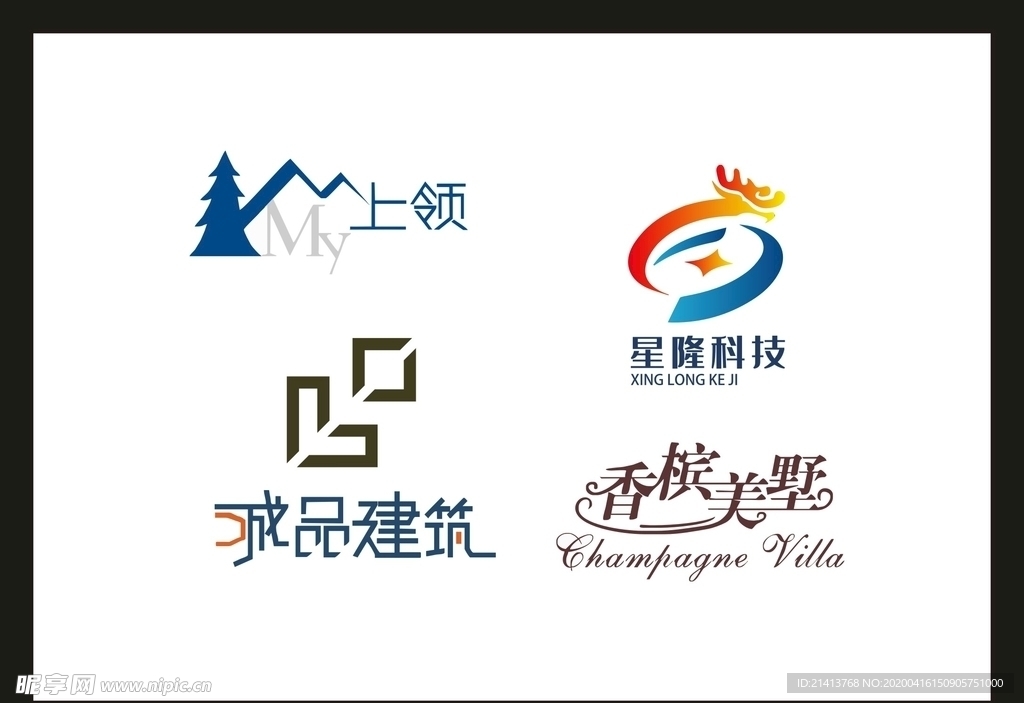 LOGO设计设计图__LOGO设计_广告设计_设计图库_昵图网
