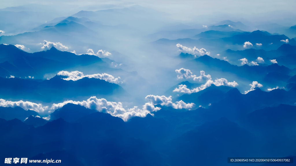 天空 云海