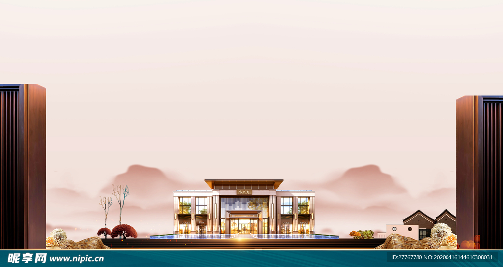 中式 地产