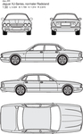 手绘家用轿车