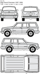 手绘家用轿车