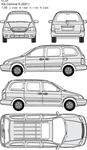 手绘家用轿车