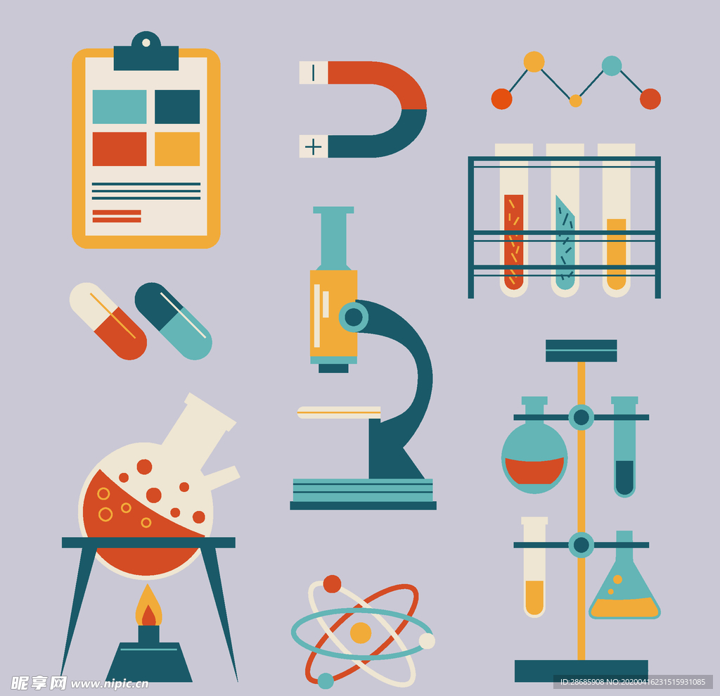 矢量科学实验器材